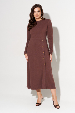 Платье AltaModa 1043-2 коричневый - фото 1
