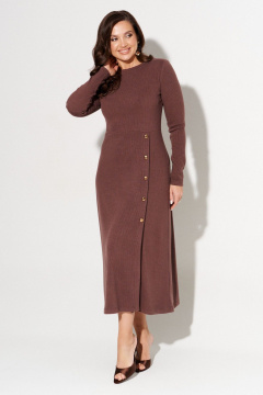 Платье AltaModa 1043-2 коричневый - фото 2
