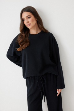 Брюки T.N.D М378/2 черный - фото 4