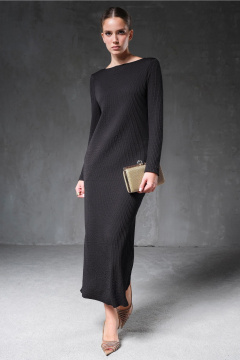 Платье Erika 7393 черный - фото 2