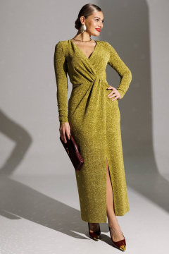 Платье Мода Юрс 25-2879 золото - фото 1