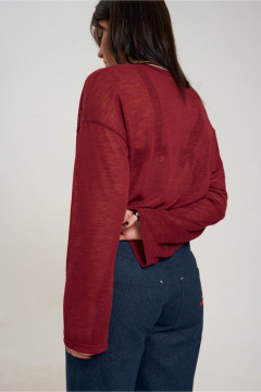 Джемпер JRSy 2646 вишня - фото 3