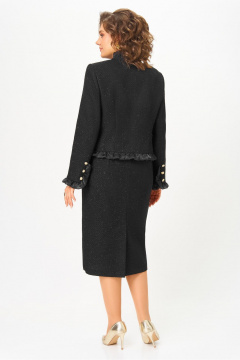 Жакет, юбка DaLi 3742.2 чёрный - фото 3