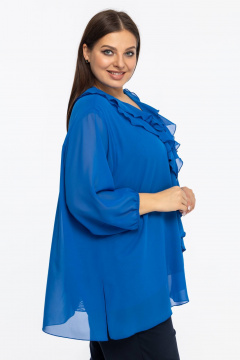 Блуза Avila 1006 васильковый - фото 3