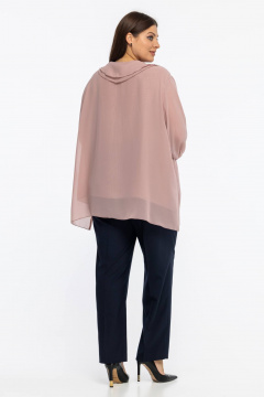Блуза Avila 1006 пудровый - фото 4