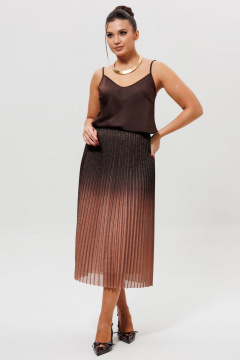 Юбка Mislana 1276 капучино - фото 4