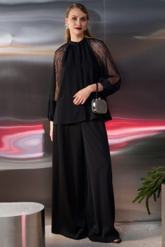 Блуза, брюки Lokka 1753 черный - фото 3