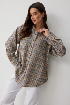 Рубашка T.N.D М156 клетка - фото 2