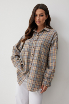 Рубашка T.N.D М156 клетка - фото 1