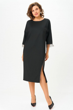 Платье Anastasia 1308 черный - фото 3