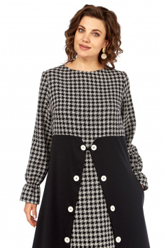 Платье Celentano lite 5068 гусиная_лапка - фото 5