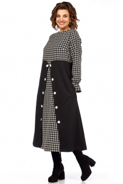 Платье Celentano lite 5068 гусиная_лапка - фото 2