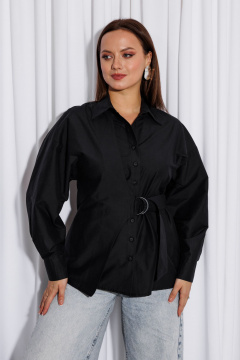 Рубашка Marshop М203 черный - фото 1