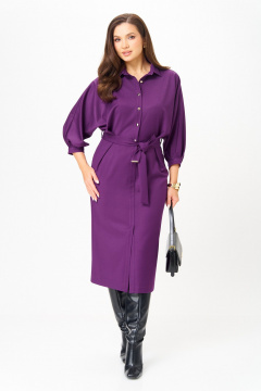 Платье Michel chic 2189 сливовый - фото 1