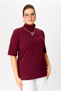 Джемпер Bliss 09062 бордовый - фото 4