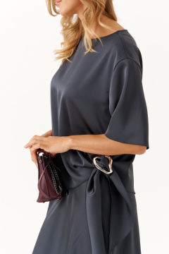 Блуза, юбка Панда 117110 графит - фото 3