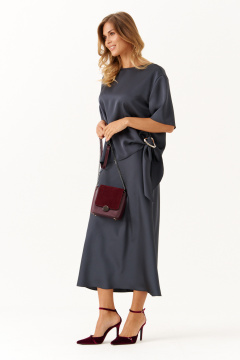 Блуза, юбка Панда 117110 графит - фото 4