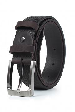 Ремень Galanteya 2722.25с2659к45 3р коричневый - фото 3