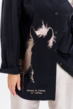 Рубашка AVE RARA 2251 черный - фото 3