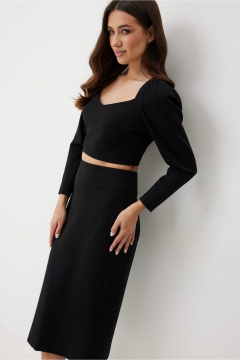 Топ T.N.D М159 черный - фото 4