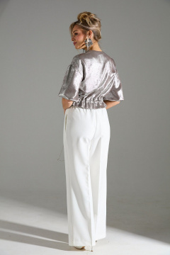 Блуза, брюки LM К1340146 бежевый_шиммер - фото 5