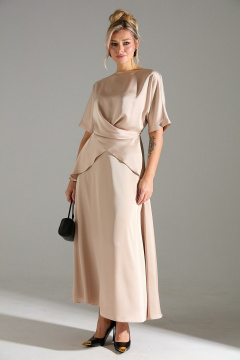 Блуза, юбка LM К1180114 золотой - фото 1