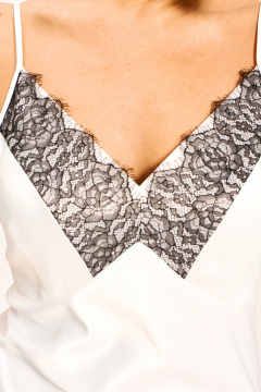 Платье FOXY FOX 1839 черно-белый - фото 5