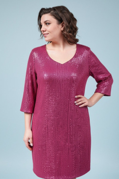 Платье коктейльное с пайетками на подкладке Avanti 1682 - фото 2