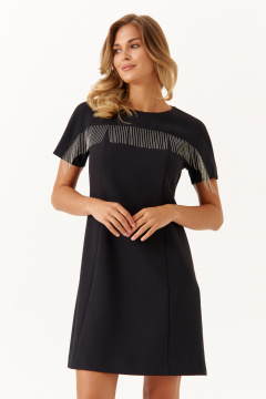 Платье Панда 116180 черный - фото 2