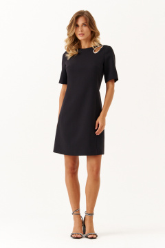 Платье Панда 117880 черный - фото 1