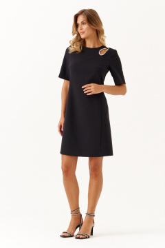 Платье Панда 117880 черный - фото 3