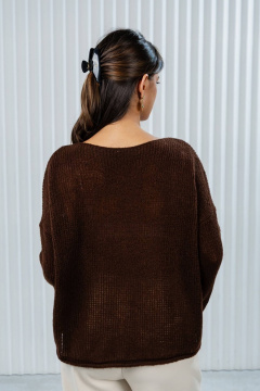 Джемпер Romgil РВ0345-АК5 шоколадный - фото 2