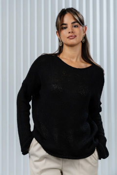 Джемпер Romgil РВ0345-АК5 черный - фото 4