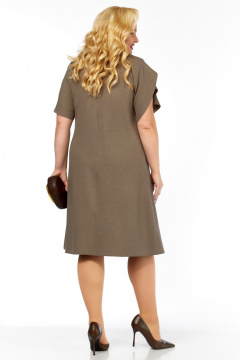 Платье Belinga 1239 капучино - фото 4