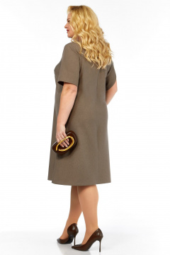 Платье Belinga 1239 капучино - фото 3