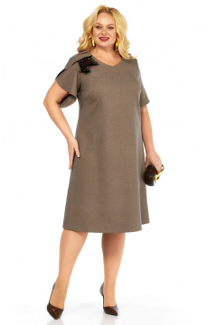 Платье Belinga 1239 капучино - фото 2