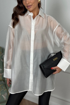 Блуза DAVA 4213 белый - фото 4