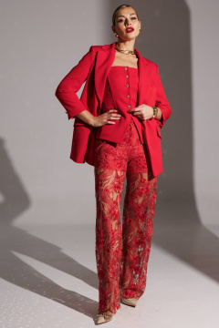 Жакет Мода Юрс 25-2951 красный - фото 3