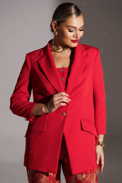 Жакет Мода Юрс 25-2951 красный - фото 1