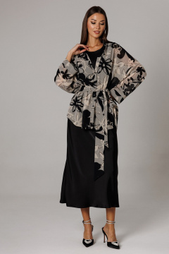 Блуза, платье Ларс Стиль 1157 черный - фото 3