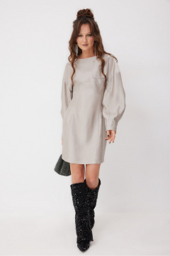 Платье ElPaiz 1308 жемчуг - фото 1