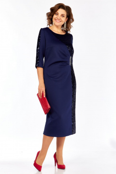 Платье Matini 3.1804 темно-синий - фото 5