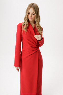 Платье PiRS 6299 красный - фото 2