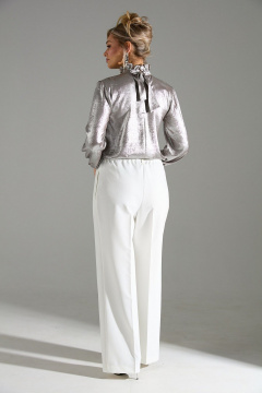 Блуза, брюки LM К710146 бежевый_шиммер - фото 5