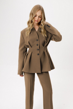 Брюки, жакет PiRS 6341 капучино - фото 5