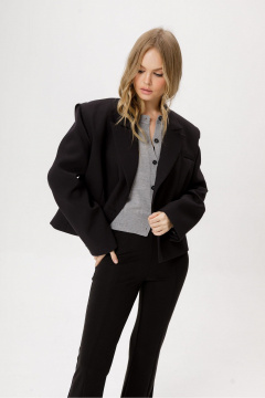 Кардиган PiRS 6347 серый - фото 4