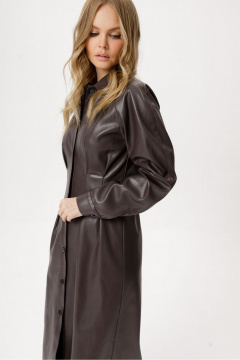 Платье PiRS 6348 коричневый - фото 4