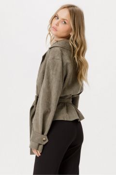 Жакет PiRS 6349 хаки - фото 4