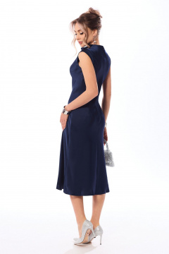 Платье Golden Valley 4964-1 темно-синий - фото 2