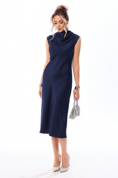 Платье Golden Valley 4964-1 темно-синий - фото 1